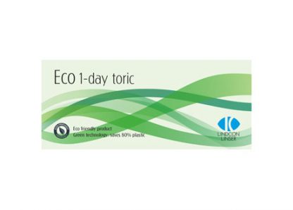 Eco 1-day toric miljøvenlige kontaktliner - pakke
