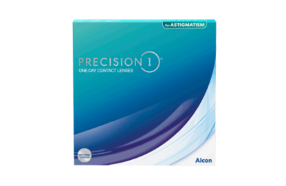 Æske med 90 stk. Alcon Dailies Precision1 astigmatism kontaktlinser