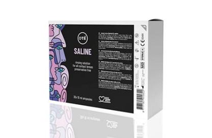Pakke med 30 x 10 OTÉ Saline kontaktlinsevæske